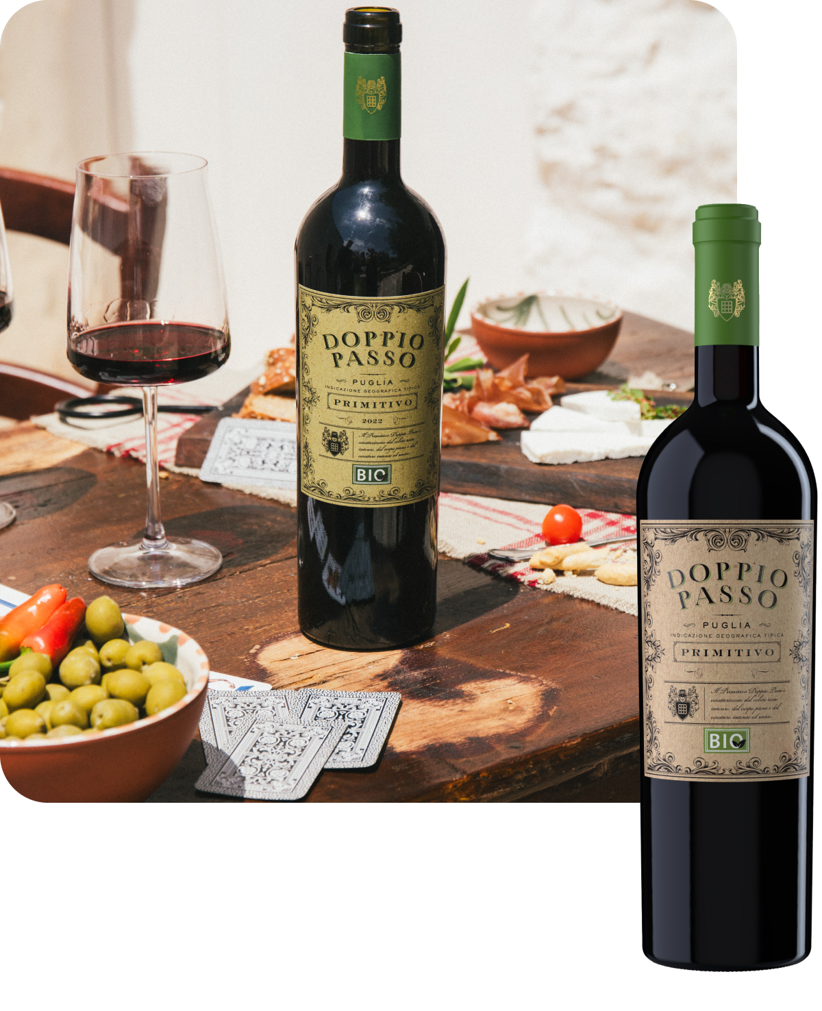 Primitivo Bio Doppio Passo: the Apulian tradition and tales of passion.